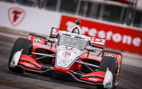 ST PETERSBURG, FLORIDA - FEBRUARY 27: Scott McLaughlin, driver of the #3 Team Penske during practice rounds of the NTT INDYCAR Series Firestone Grand Prix of St. Petersburg on February 27, 2026 in St Petersburg, Florida.