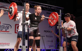 New Zealand powerlifter Evie Corrington