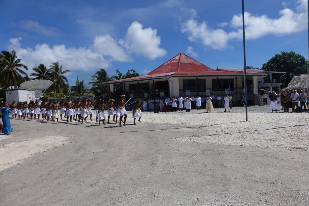 Performers in Atafu, Tokelau