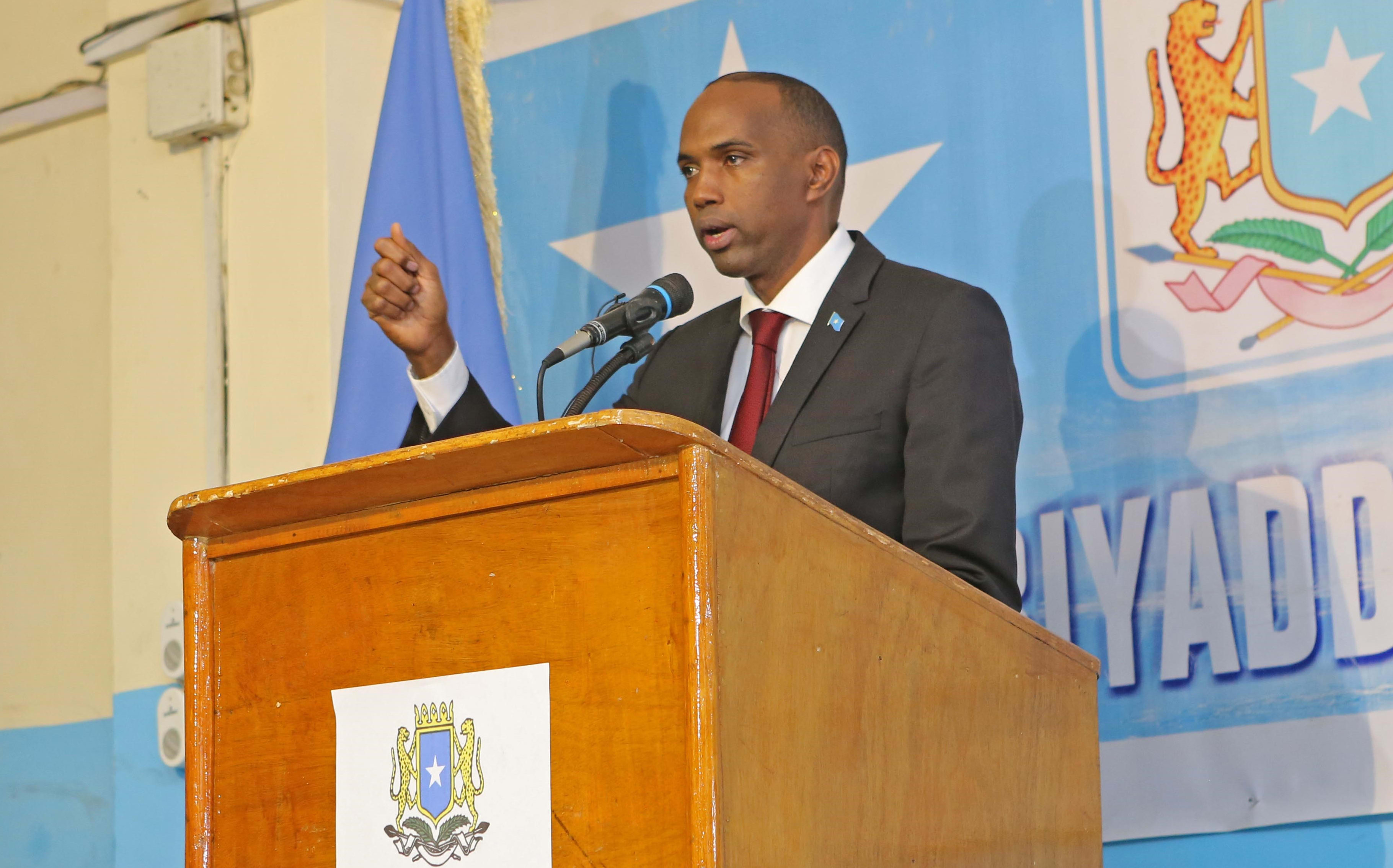 Somalian Prime Minister Hassan Ali Khaire