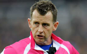 The Welsh referee Nigel Owens.