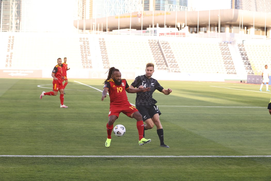New Zealand edged Papua New Guinea 1-0 in their first group match.