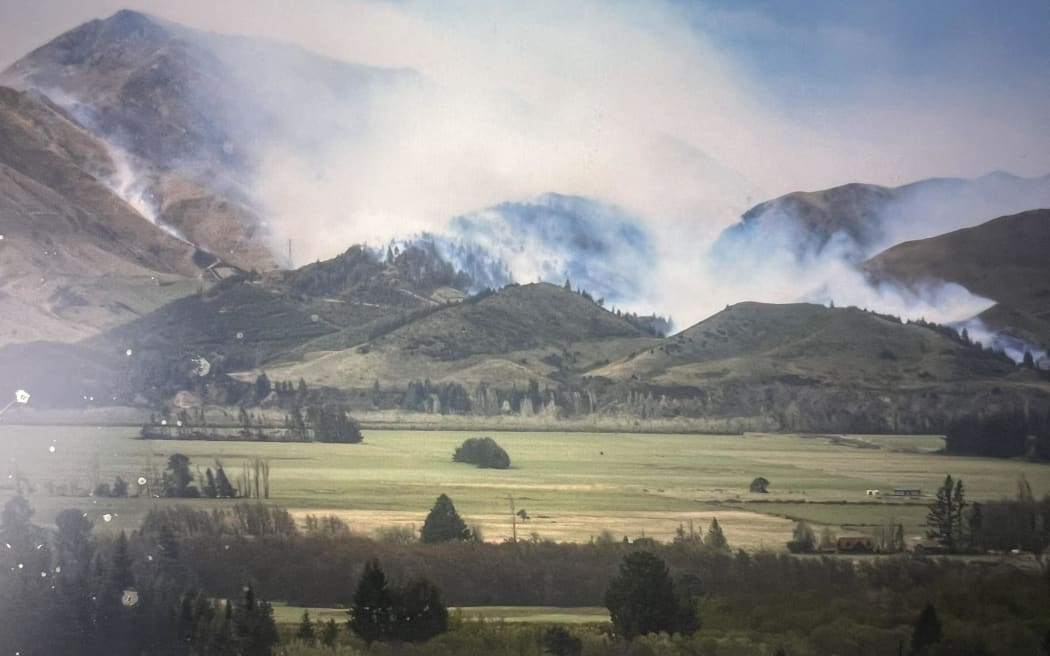 Fire at Hanmer Springs.