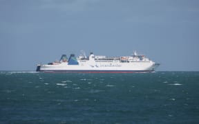 Aratere Interislander Ferry leaving Wellington.