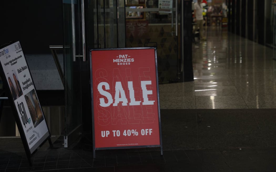 shopping and shoppers generic on Queen Street in downtown Auckland Black Friday 29 November 2024 .