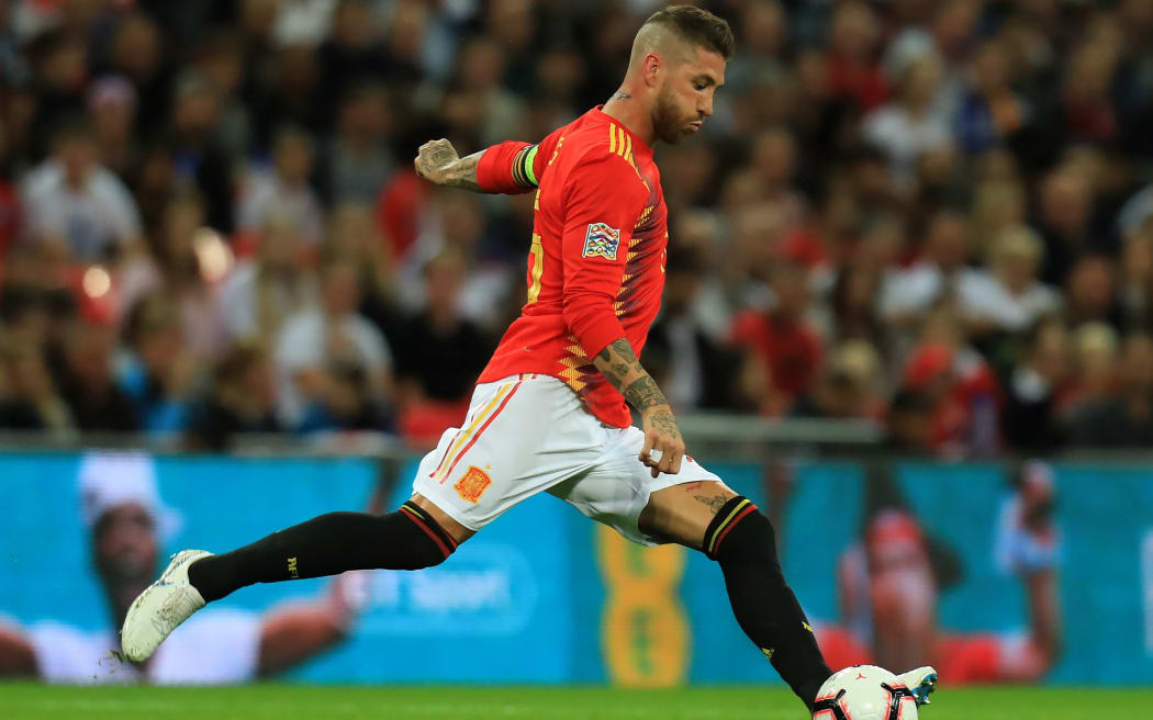 Spanish captain Sergio Ramos
