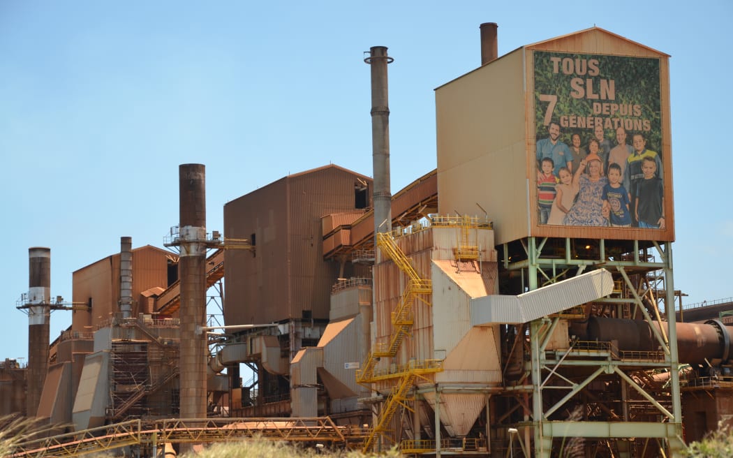 SLN smelter in Noumea New Caledonia