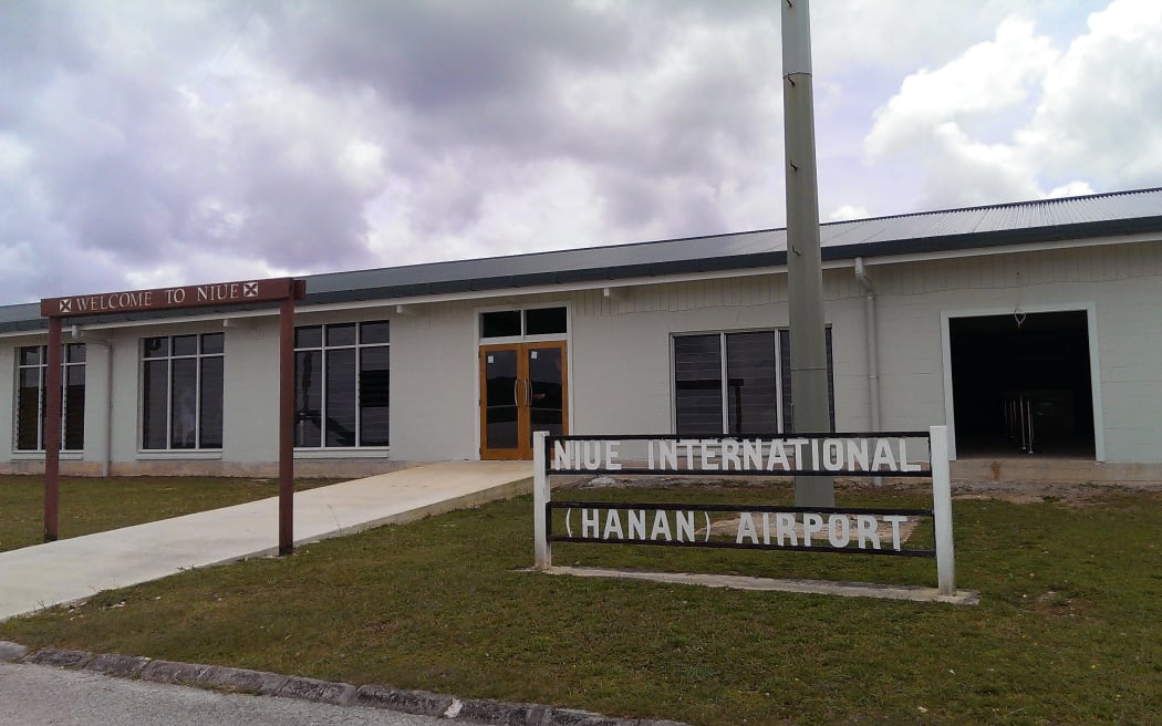 220414. Photo RNZ. Niue, Niue International Airport, Hanan airport, aviation