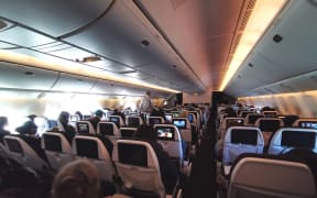 Alexa Cook on her flight back to New Zealand during the Covid-19 pandemic.