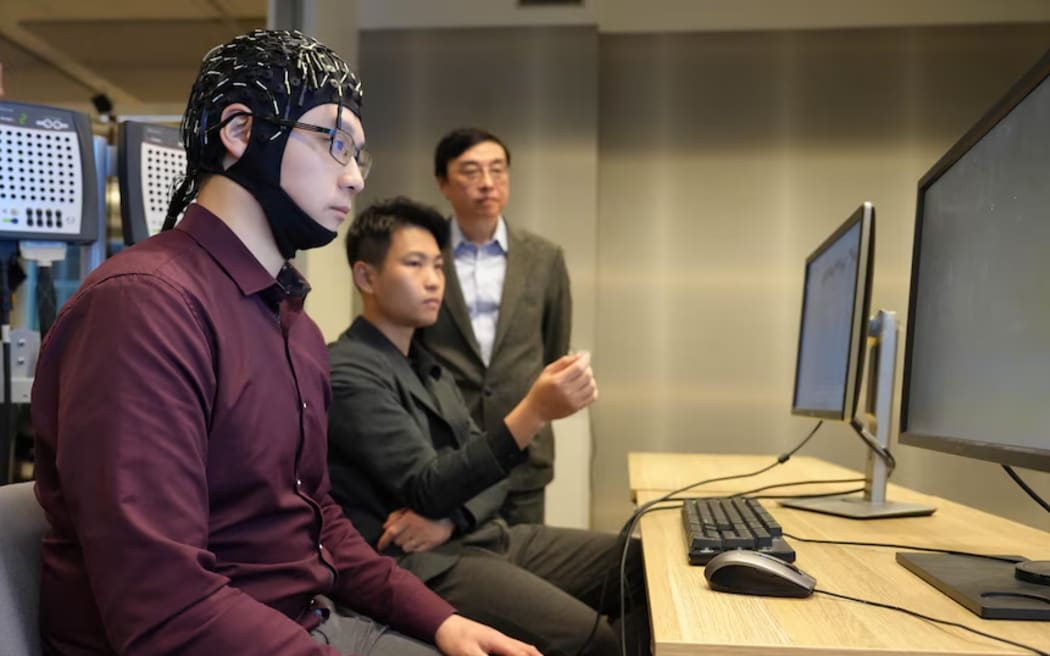 The UTS team is working on perfecting their AI model to read thoughts in the mind.