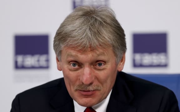 MOSCOW, RUSSIA - MARCH 11: Kremlin spokesman Dmitry Peskov attends the conference where winners of the contest "News Photo Awards.