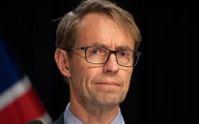 Director-General of Health Ashley Bloomfield at a media briefing at Parliament about the Covid-19 coronavirus.