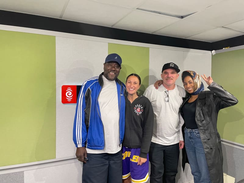 Ronald LaPread, Kara Rickard, Mark Williams, Soraya LaPread.