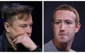 Elon Musk and Mark Zuckerberg.