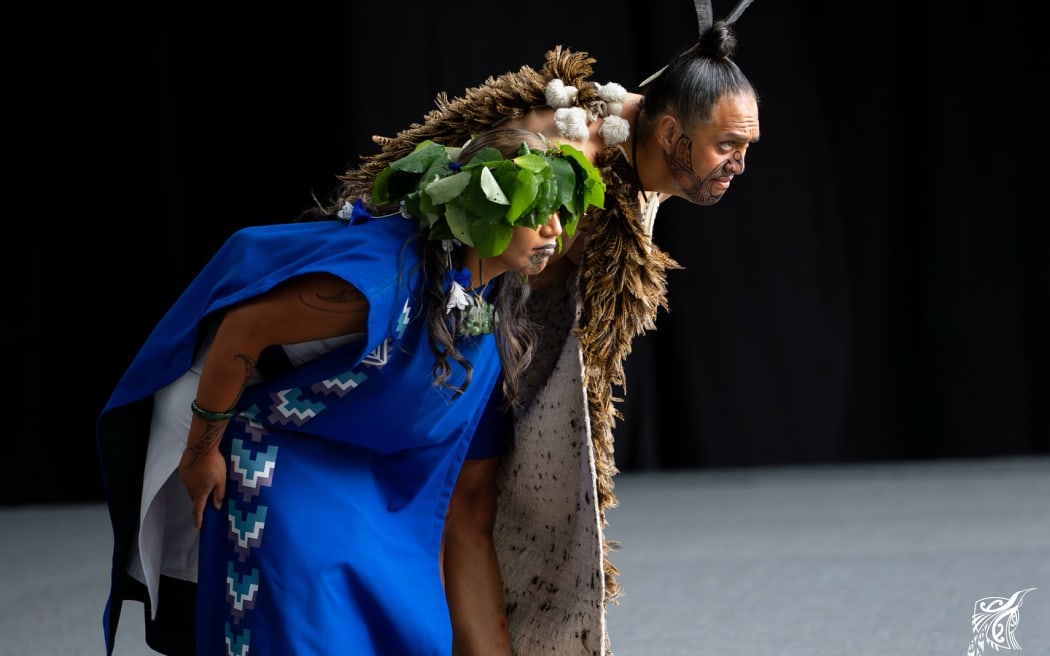 Kingi Kiriona and Tiare Kata Teinakore the leaders of Te Iti Kahurangi.