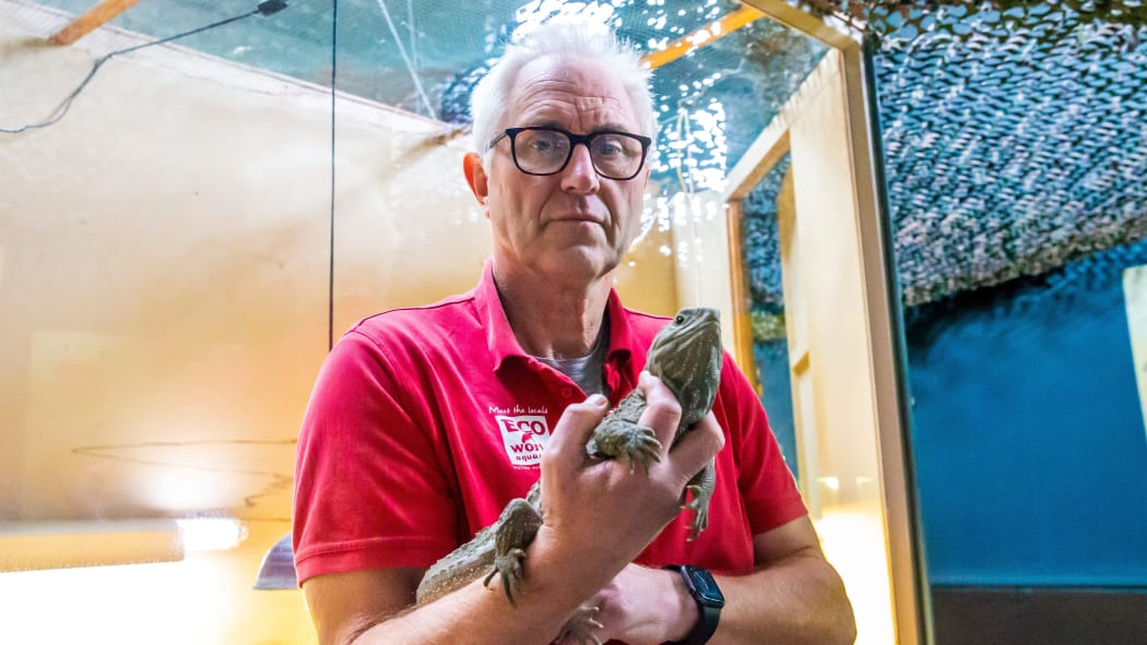 EcoWorld Aquarium owner John Reuhman.