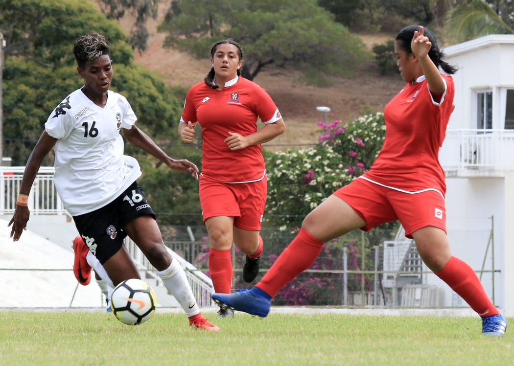 Sofi Diyalowai was one of four Fiji players to score multiple goals.