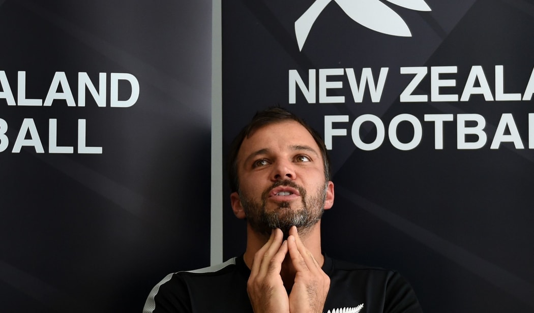 All Whites coach Anthony Hudson