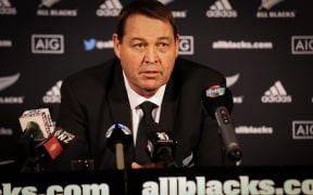 All Blacks coach Steve Hansen.