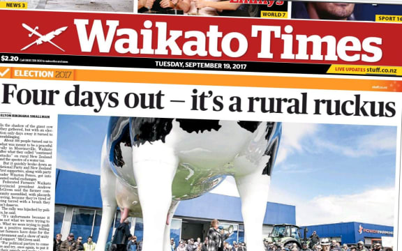 ELEX WAIKATO TIMES ruckus