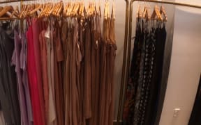 Clothes for hire.