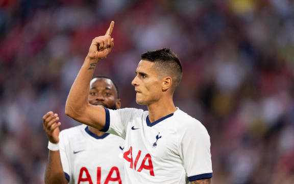 Erik Lamela of Tottenham Hotspur.
