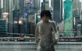Scarlett Johansson in The Ghost in the Shell.
