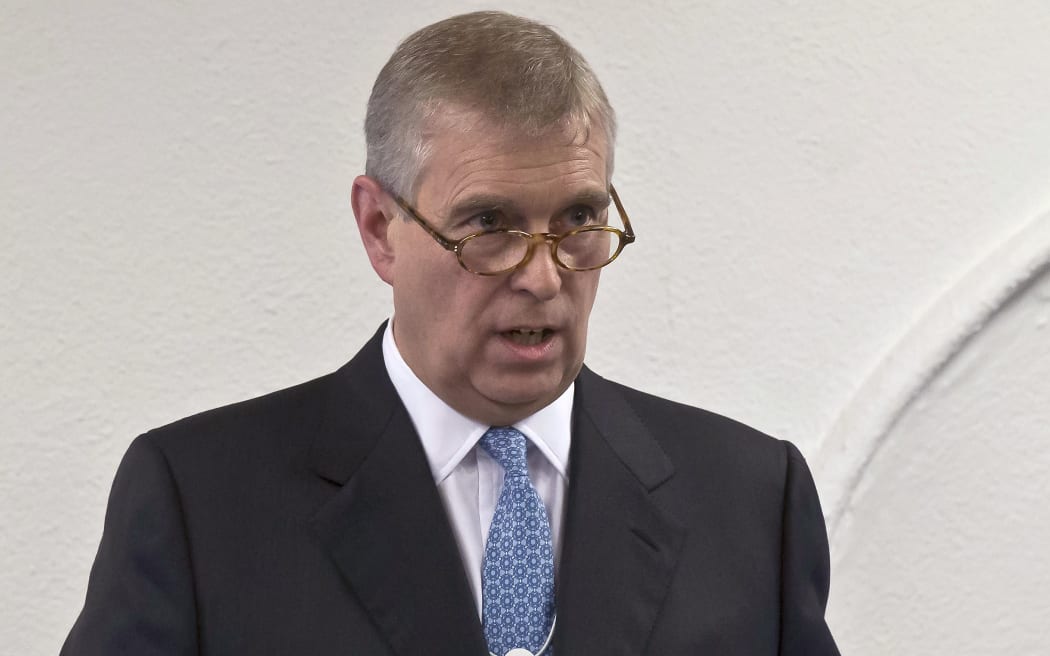 Prince Andrew denied the allegations at World Economic Forum in Davos.
