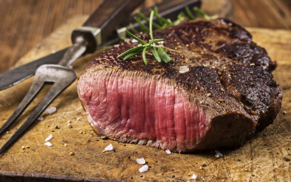 Red meat.