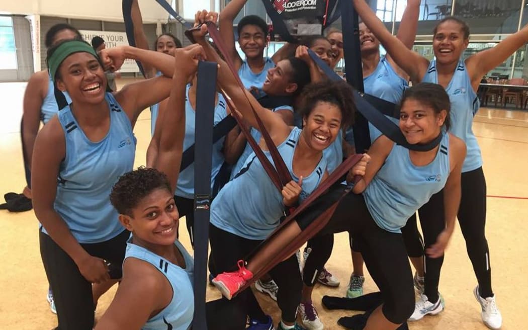Fiji's Baby Pearls had plenty to smile about on day one of the Oceania qualifiers.