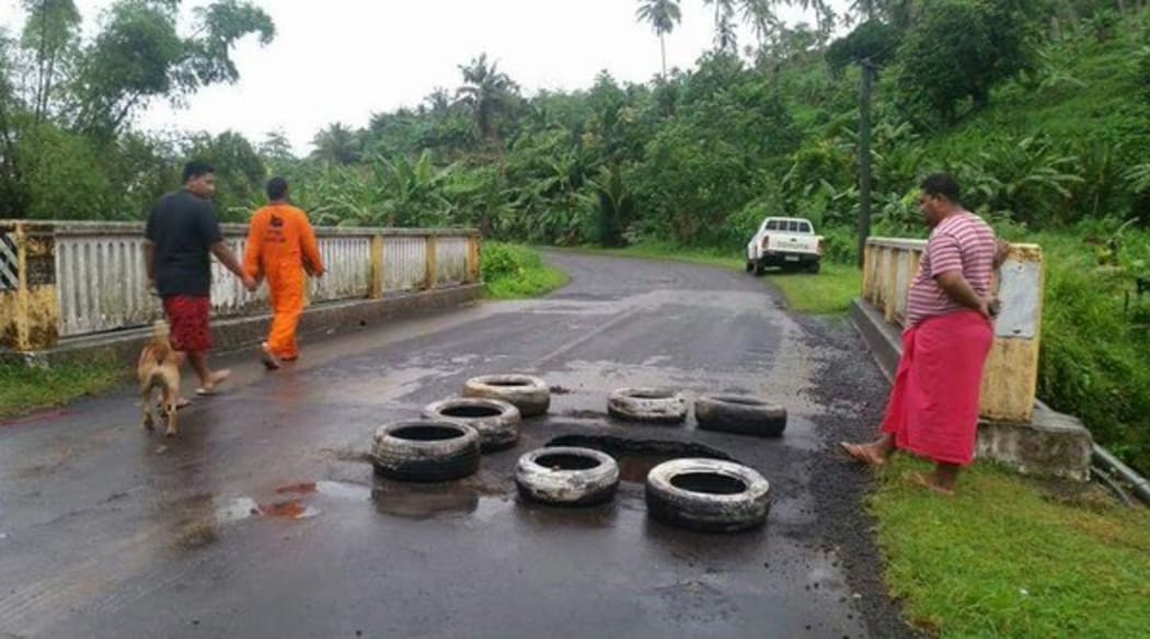 Heavy rain in Samoa has caused disruptions