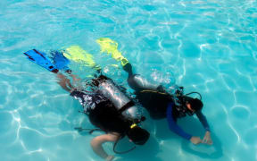 Scuba diving