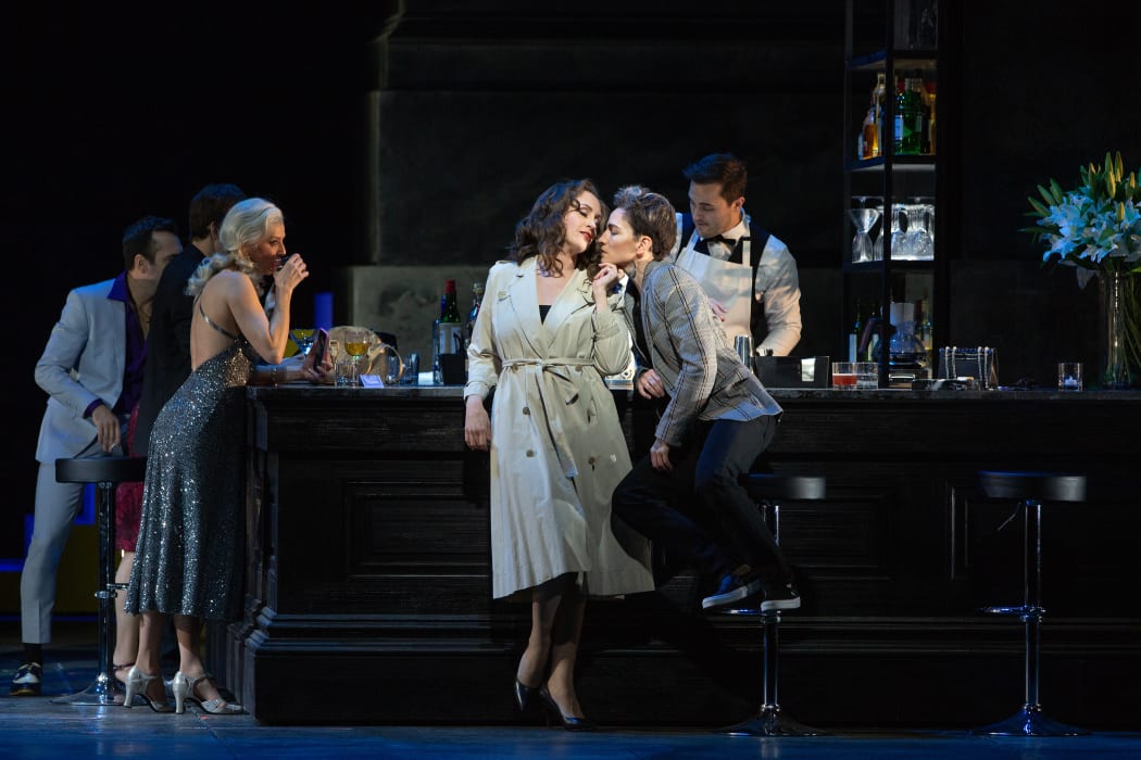 Brenda Rae as Poppea and Kate Lindsey as Nerone