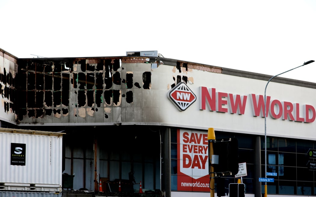 Fire at New World Victoria Park