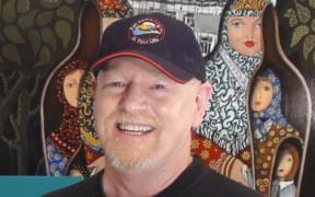 Artist and television presenter Graeme Stevenson.