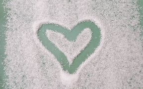 A sugar heart