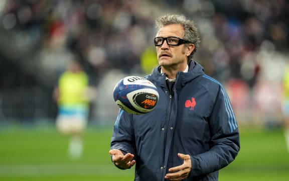 France's Head Coach Fabien Galthié.