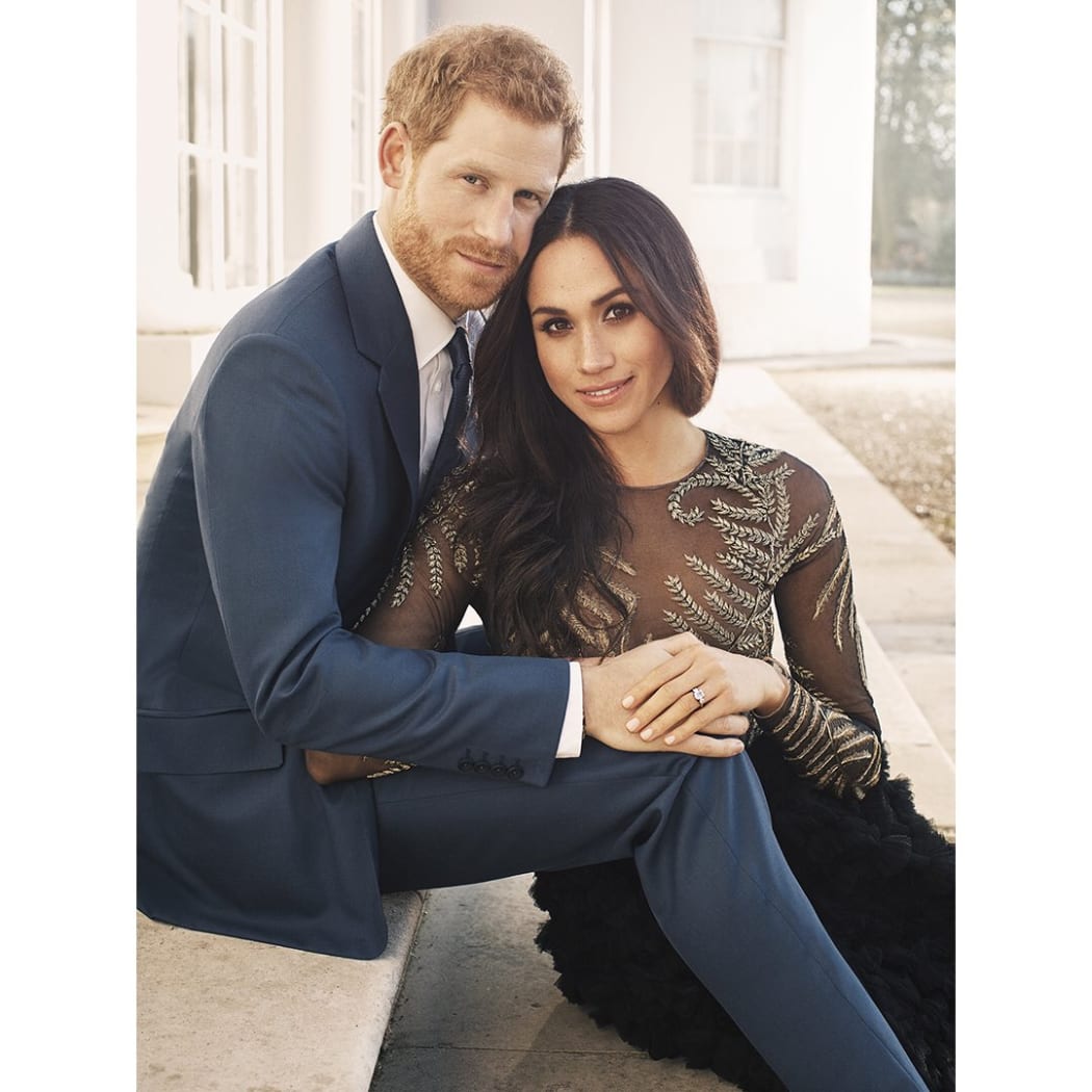 Official photographs to mark the engagement of Prince Harry and Meghan Markle have been released by Kensington Palace.
