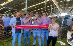 The Stine Swine society took out the famed top prize of Best Commercial Boar.