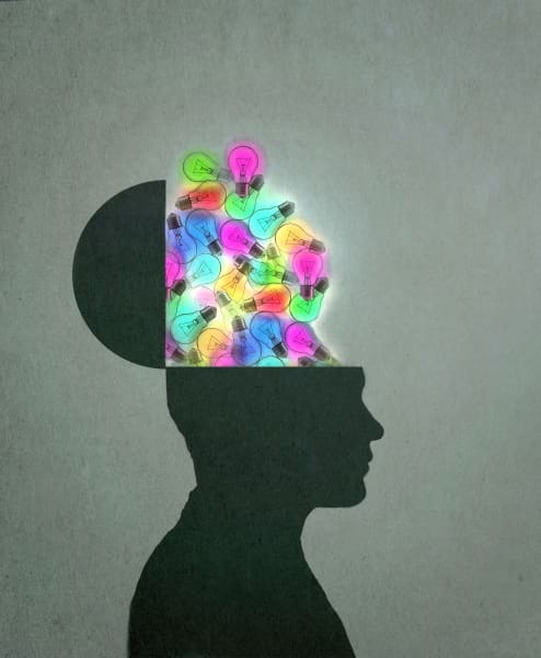 Creativity, conceptual illustration. (Photo by Fanatic Studio/Gary Waters/SCIEN / FST / Science Photo Library via AFP)