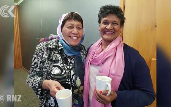 Whanganui locals gather to watch service together