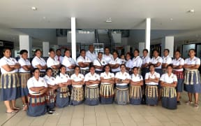 A member of the Tonga women's rugby team was reported to have suspected symptoms of measles.