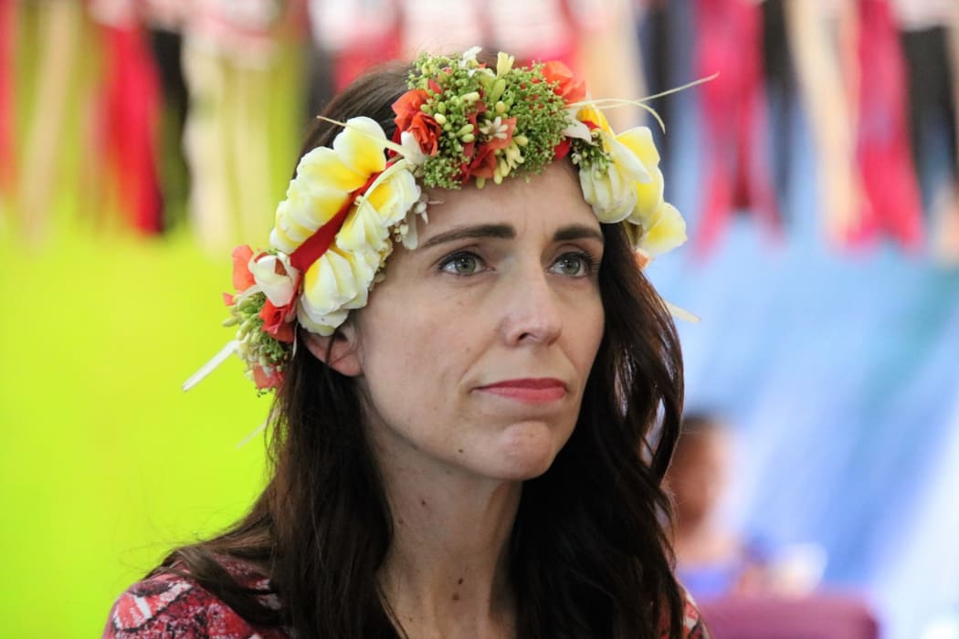New Zealand prime minister Jacinda Ardern in Tuvalu for the Pacific Islands Forum leaders summit. August 2019