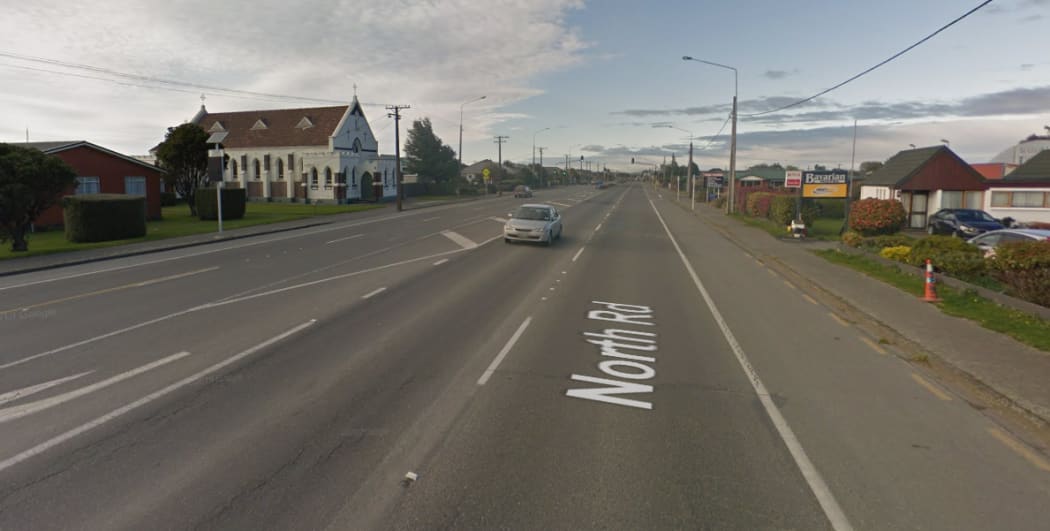Police officers found the woman's body at a North Rd address on Sunday morning.
