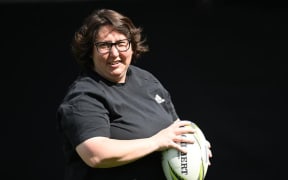 Black Ferns XV coach and Matatū head of rugby Whitney Hansen.