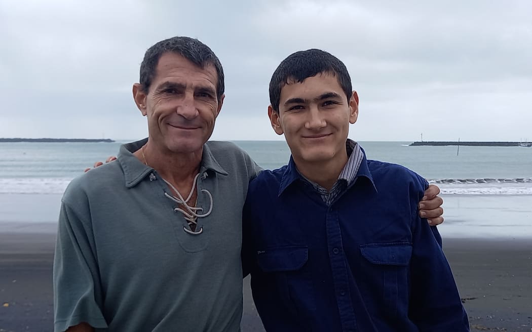 New owners of Kupe, Raoul Monthouel and son Alan.