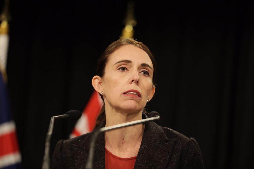 Jacinda Ardern mosque shooting press conference.