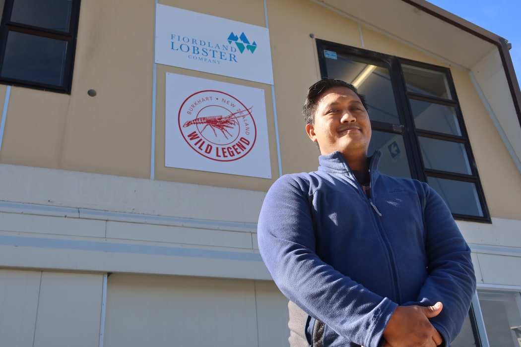 Fiordland Lobster Company’s Ward factory manager Allan Palacio is concerned the new site could present a security risk for the business