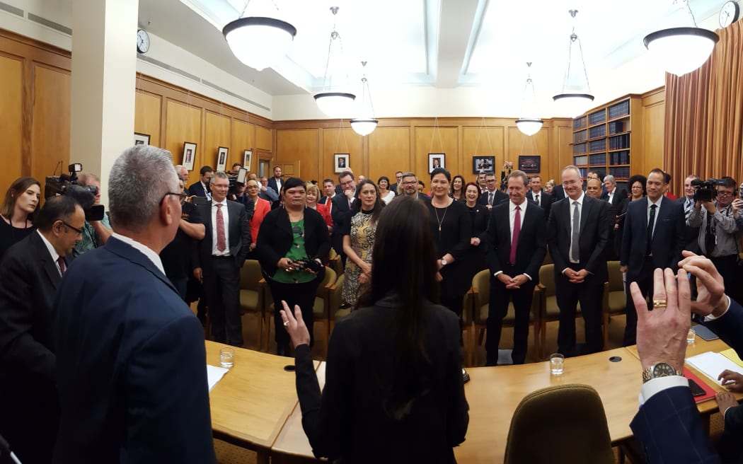 Labour caucus 26 September 2017