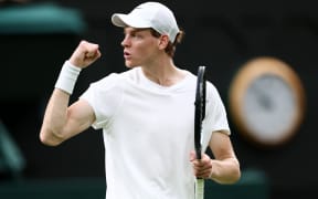 Italian tennis player Jannik Sinner.